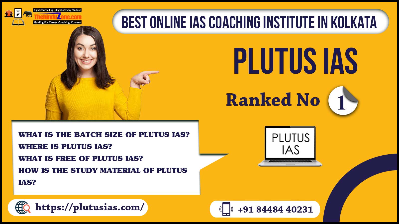 PLUTUS Online ias coaching In Kolkata