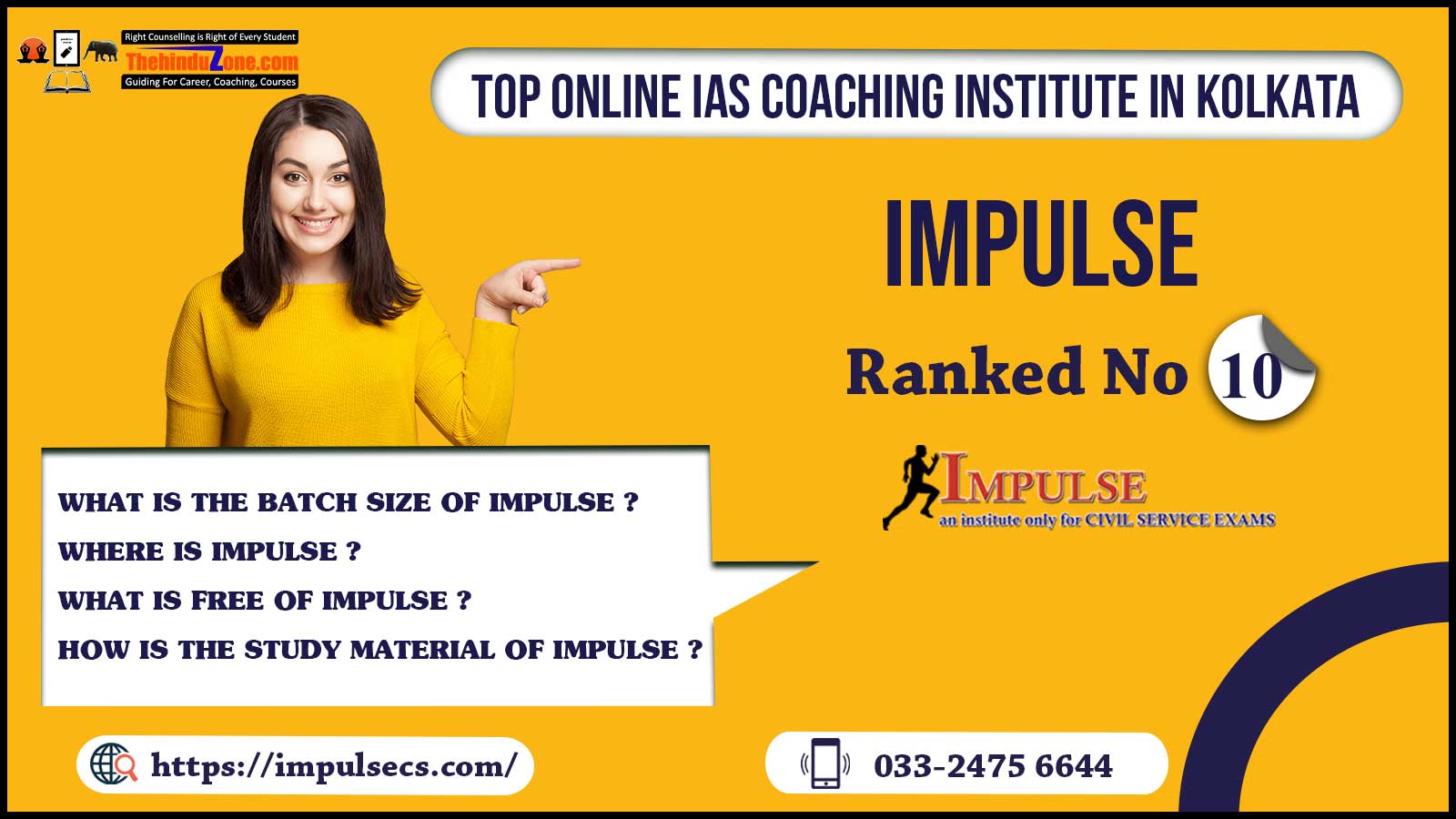 Impulse Online IAS Coaching In Kolkata