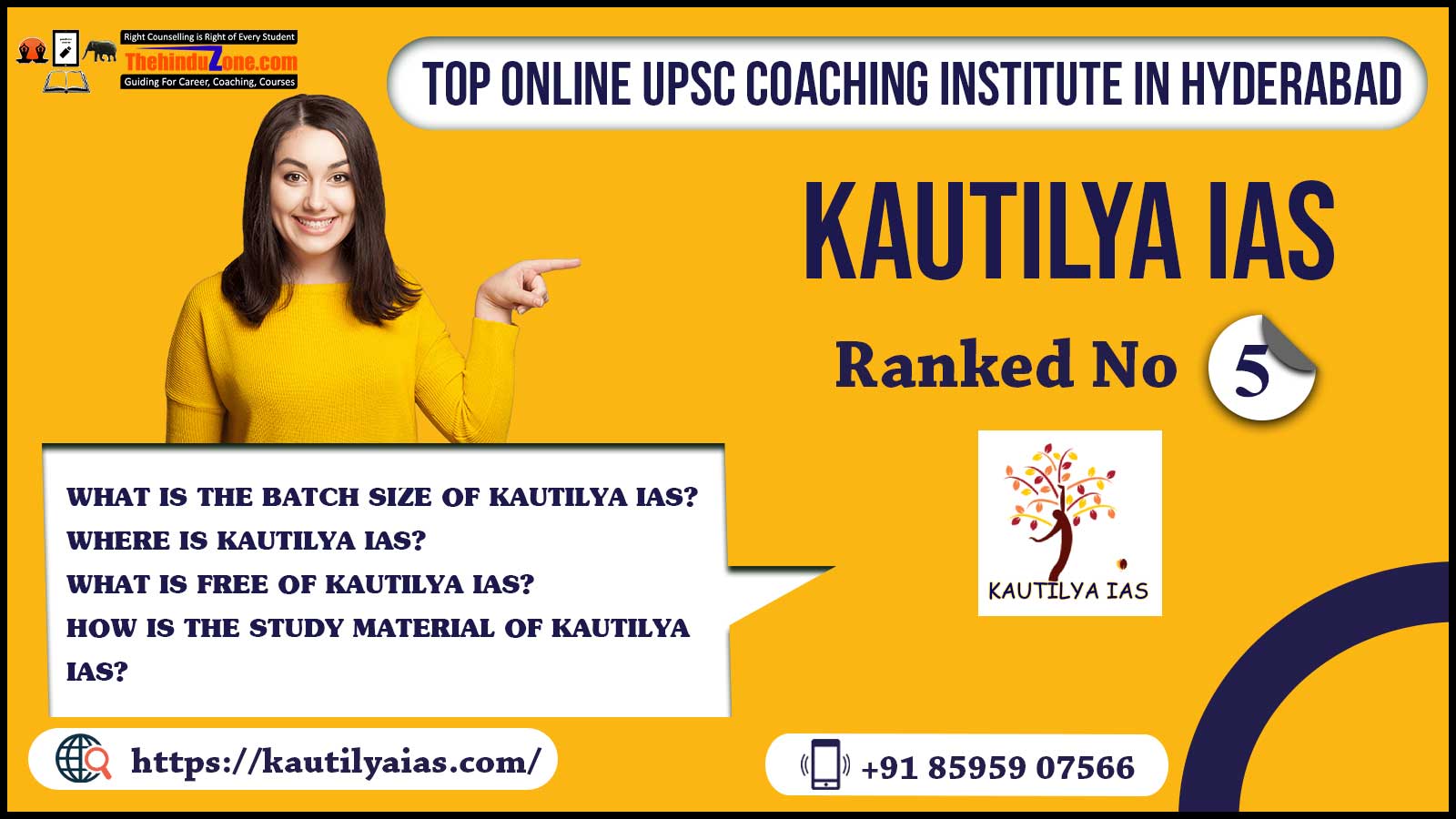 Kautilya Online IAS Coaching In Hyderabad