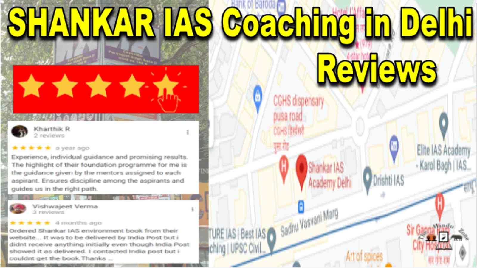 Shankar IAS Coaching in Delhi Reviews