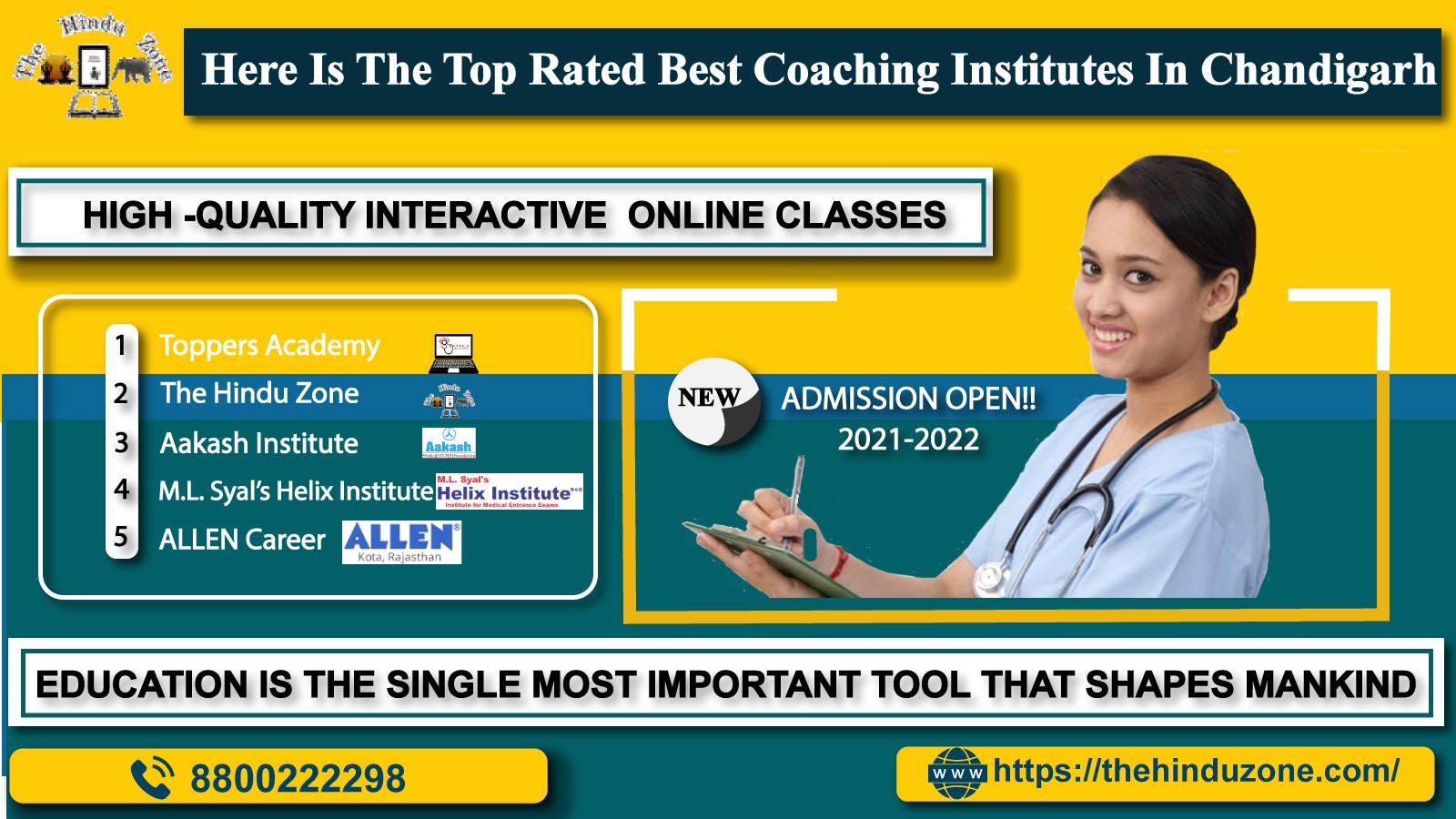 Top 10 NEET Coaching Institutes In Chandigarh