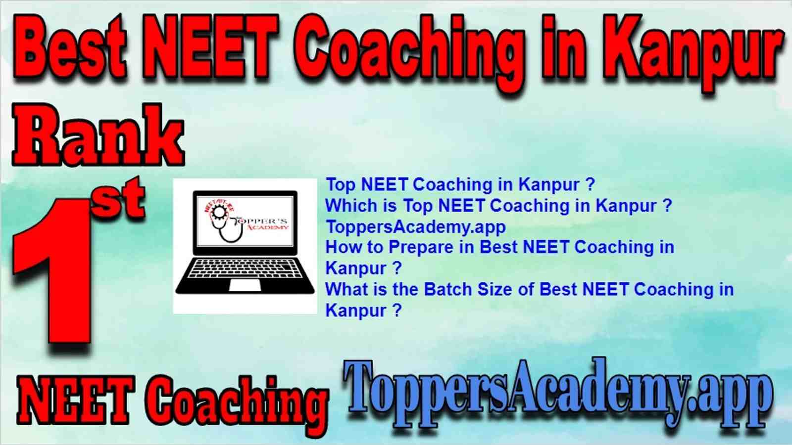Rank 1 Best NEET Coaching in Kanpur