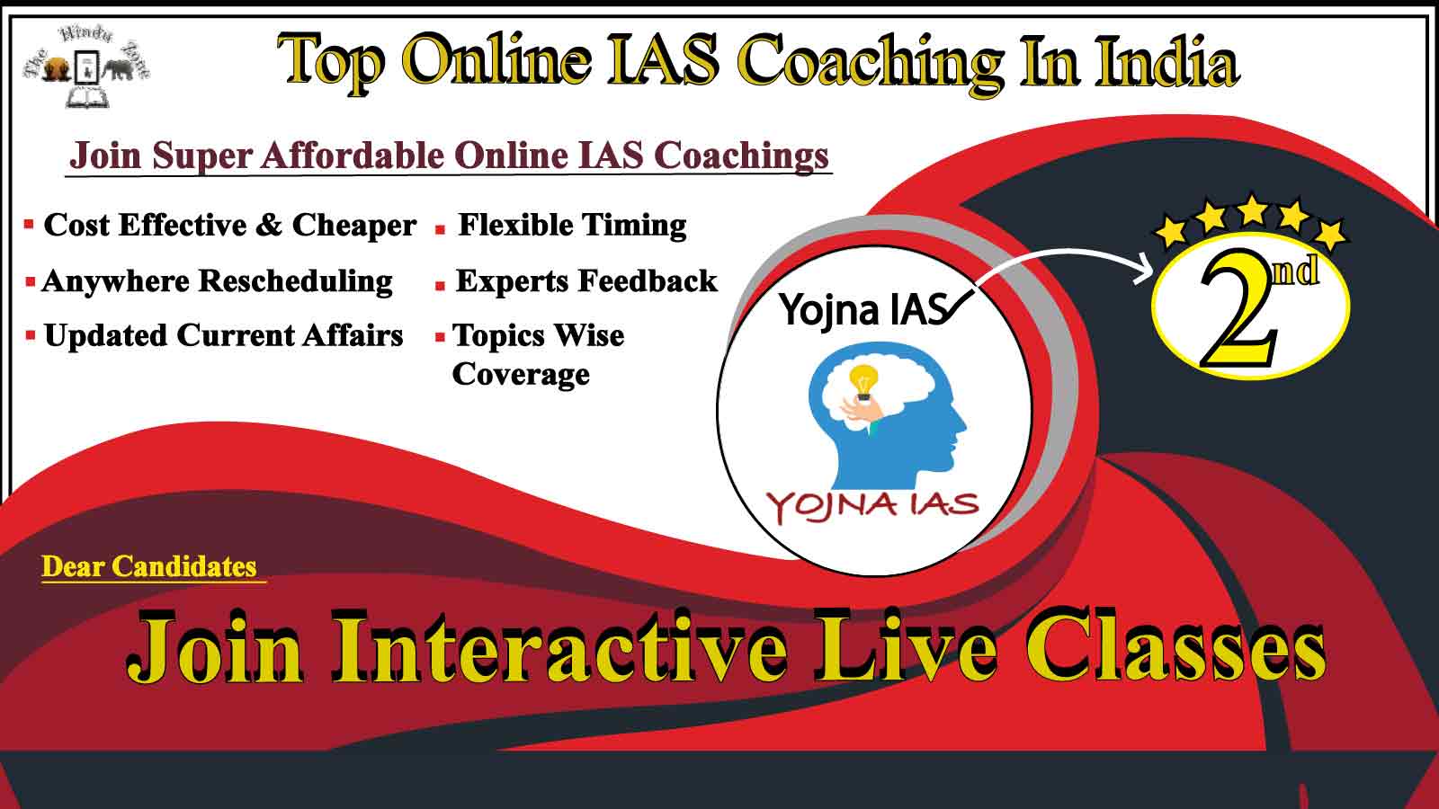 Rank 2 Best Online IAS Coaching In India
