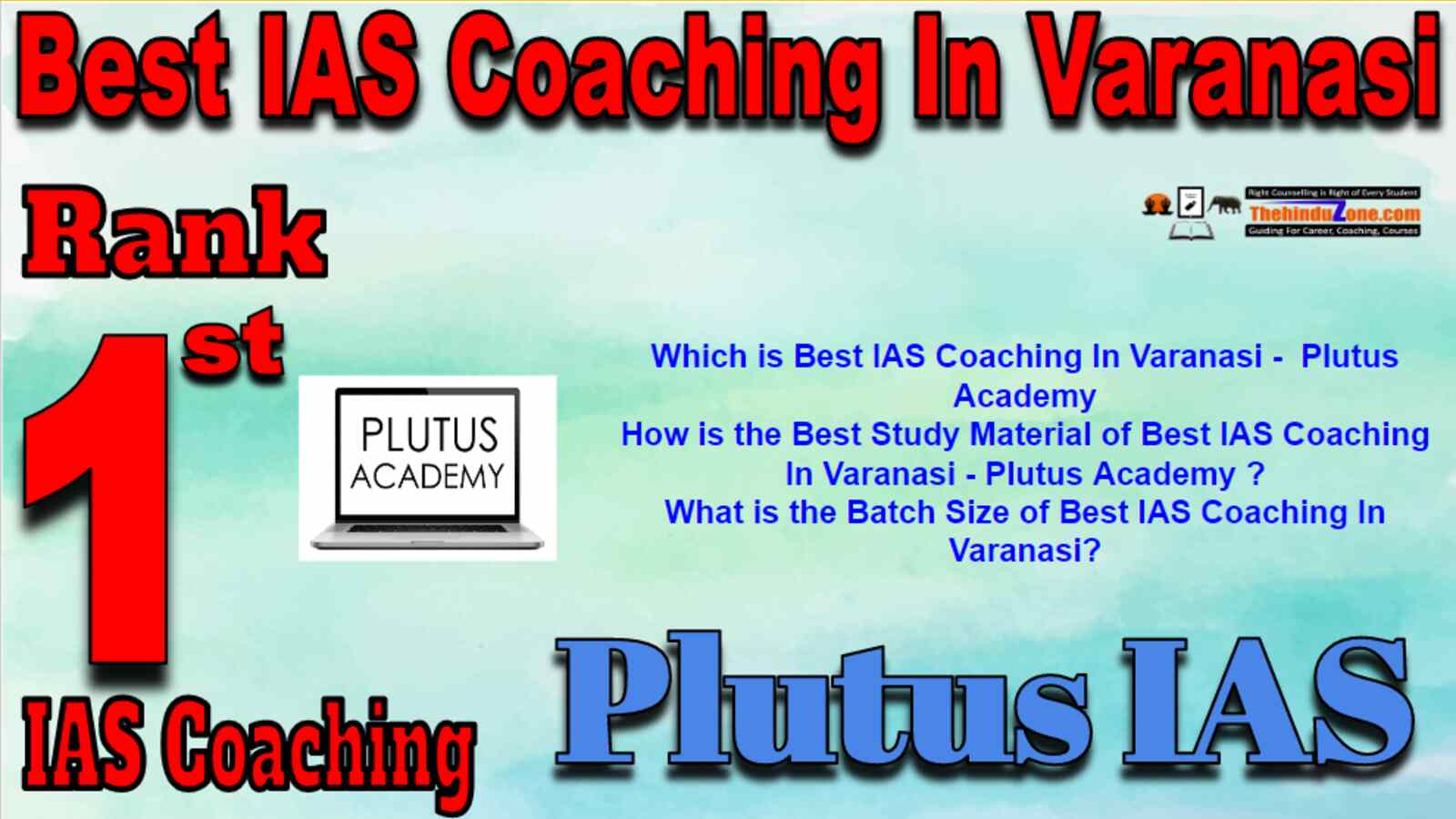 Rank 1 Best IAS Coaching in Varanasi