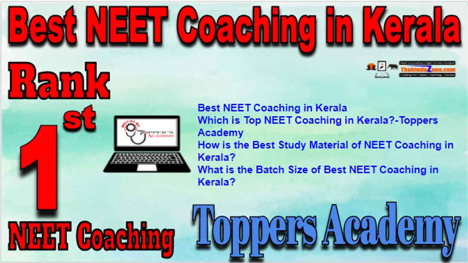 Rank 1 Best NEET Coaching in Kerala