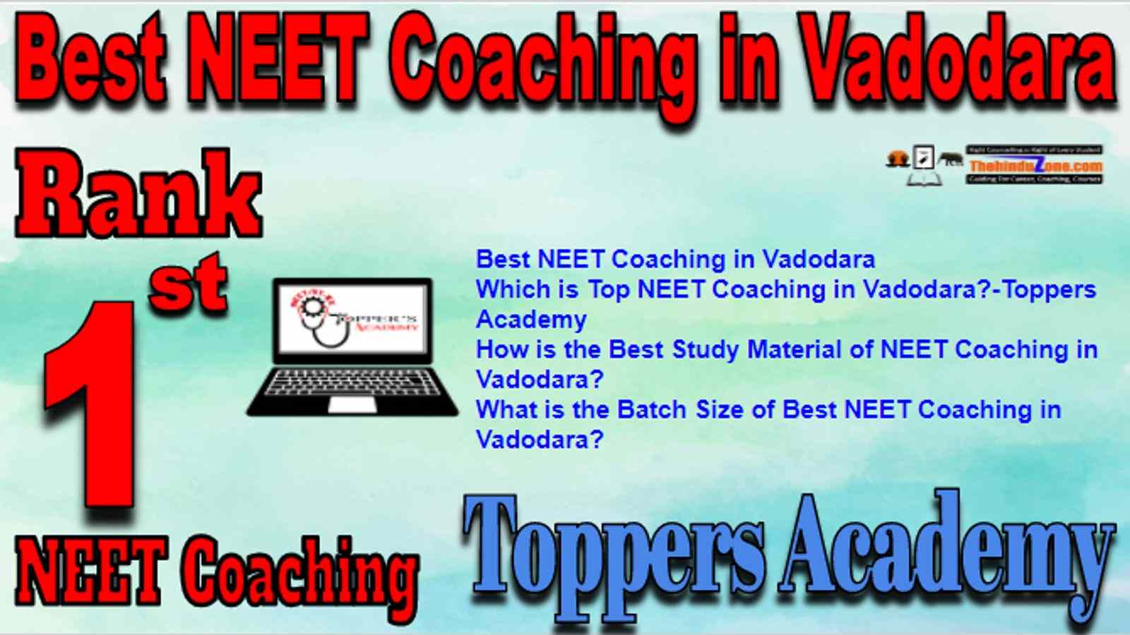 Rank 1 Best NEET Coaching in Vadodara