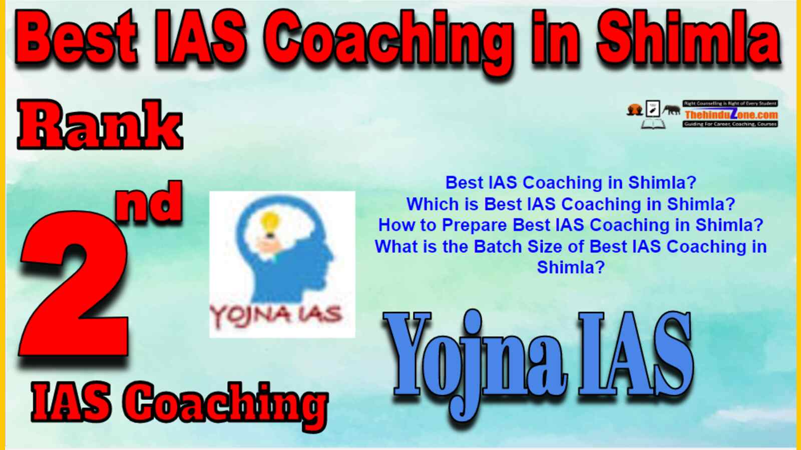 Rank 2 Best IAS Coaching in Shimla