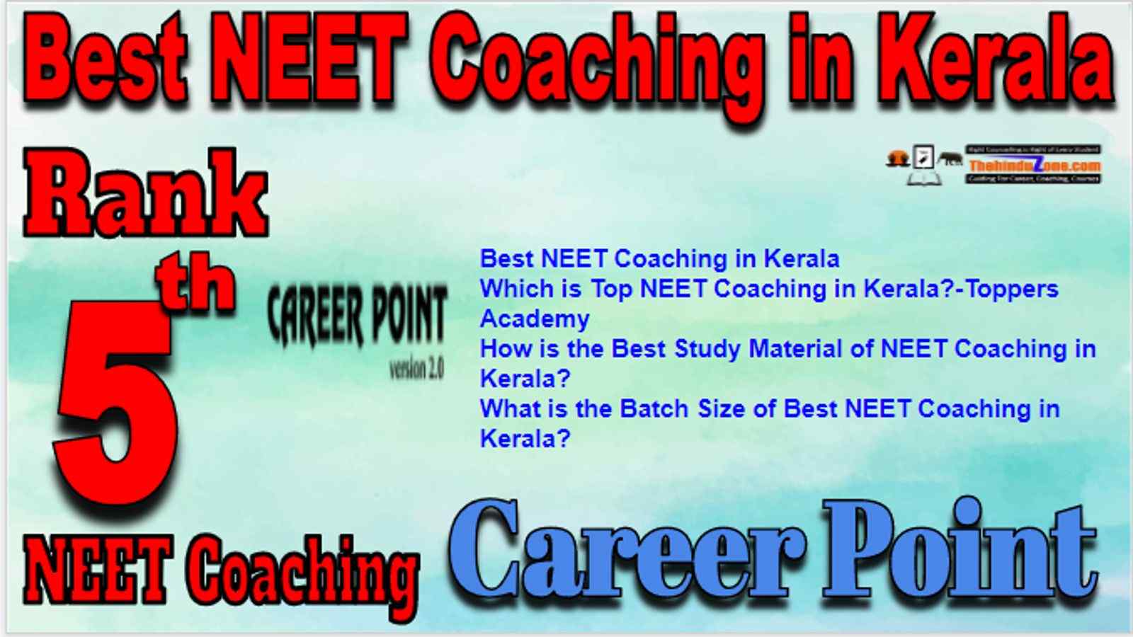 Rank 5 Best NEET Coaching in Kerala