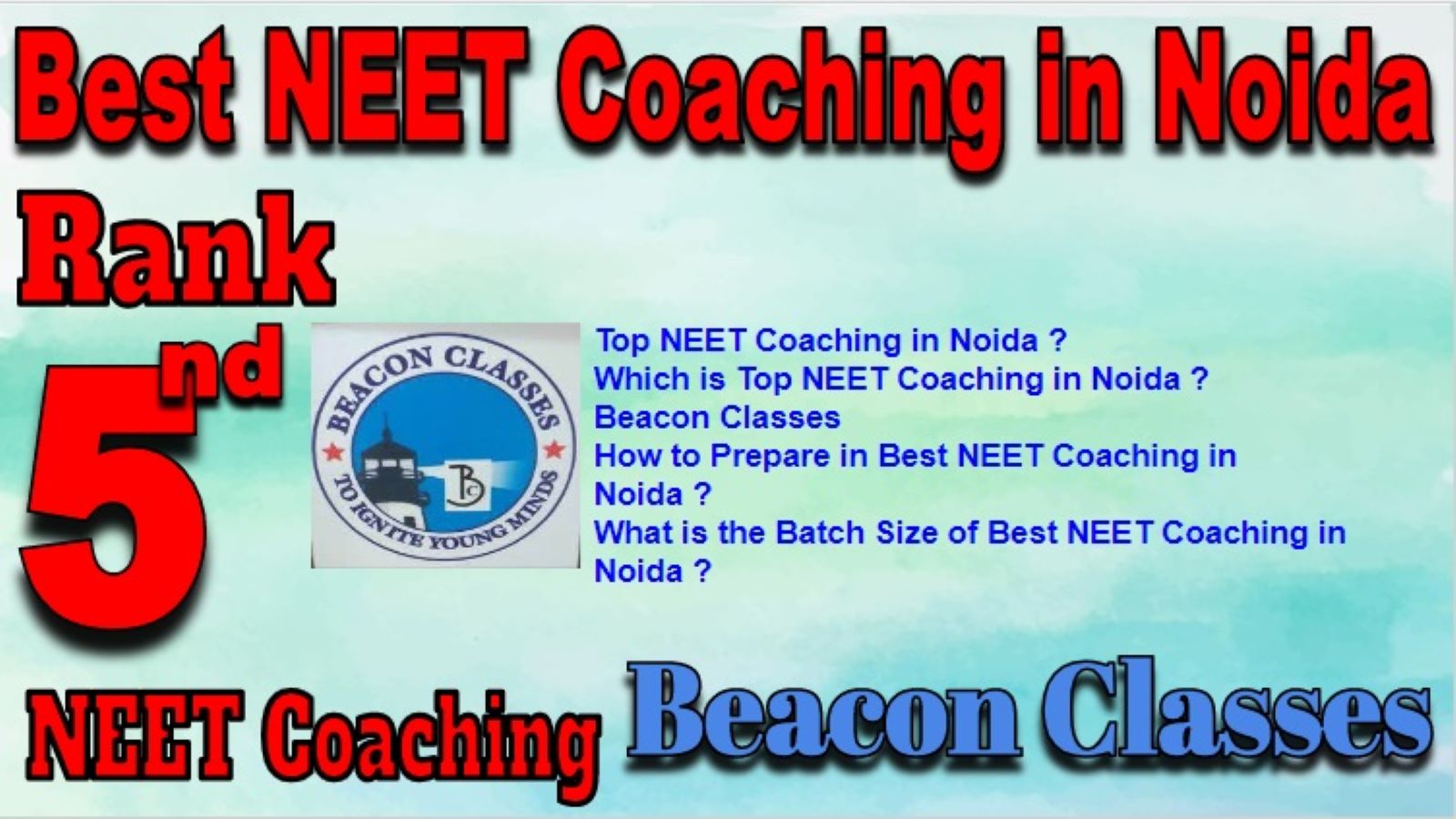 Best NEET Coaching Institutes In Noida