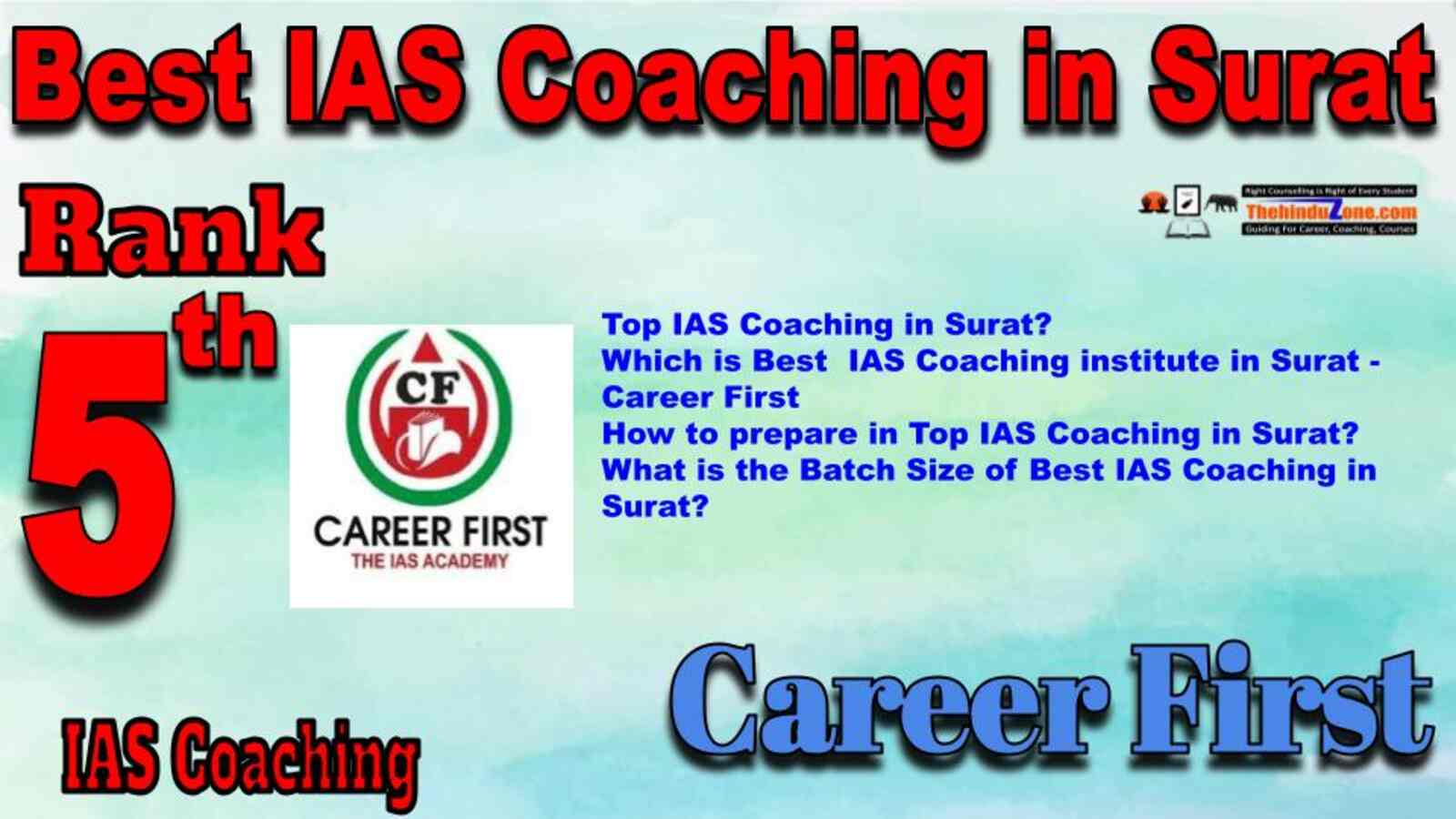 Rank 5 Best IAS Coaching in Surat. Top IAS Coaching in Surat. Best IAS Coaching in Surat.