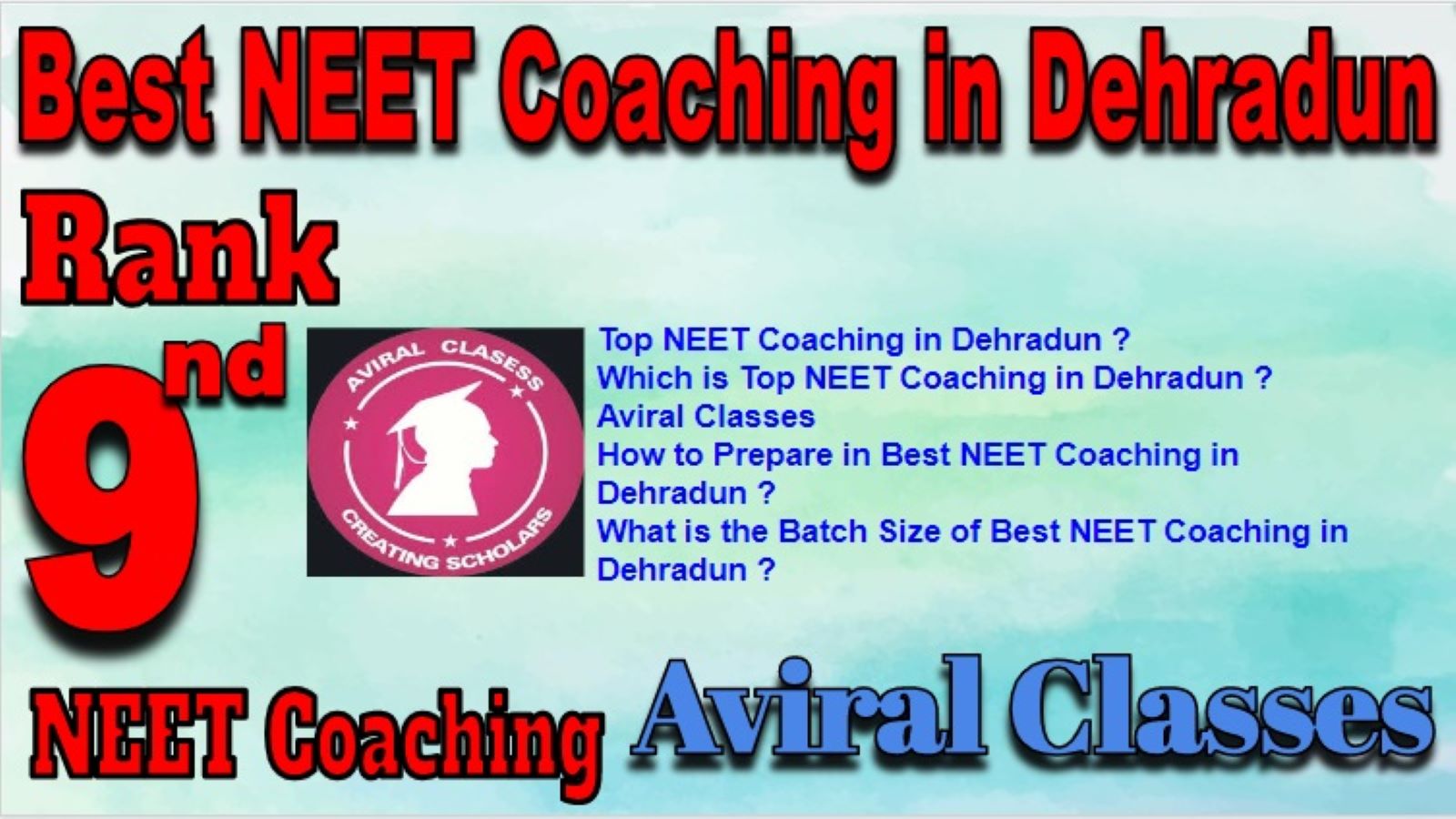 Best NEET Coaching Institutes in Dehradun
