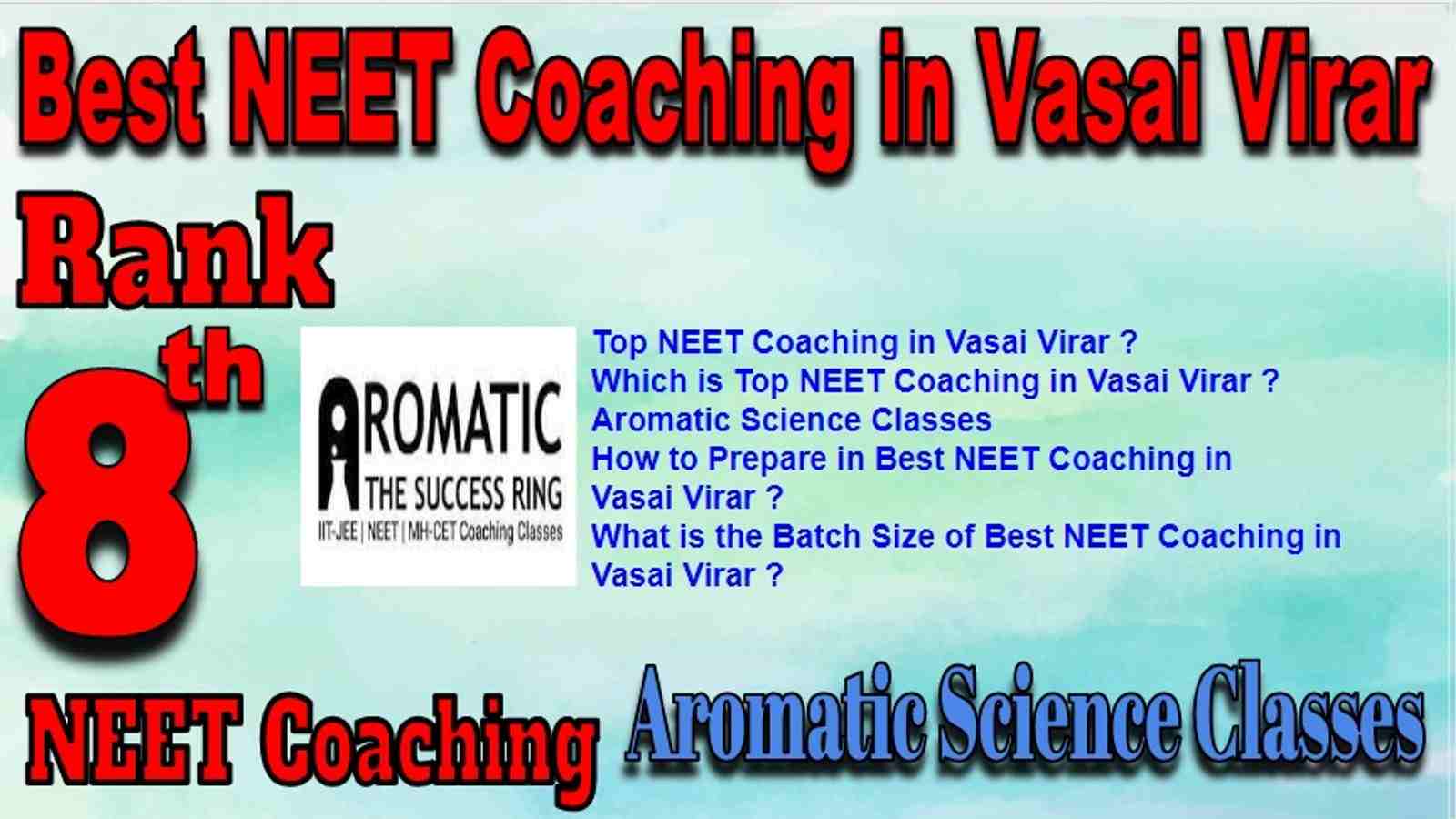  Best NEET Coaching in Vasai Virar