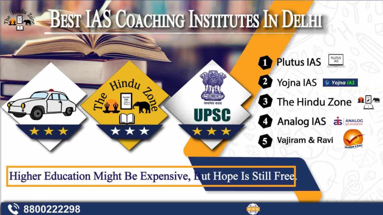 Best 10 IAS Coaching In Delhi