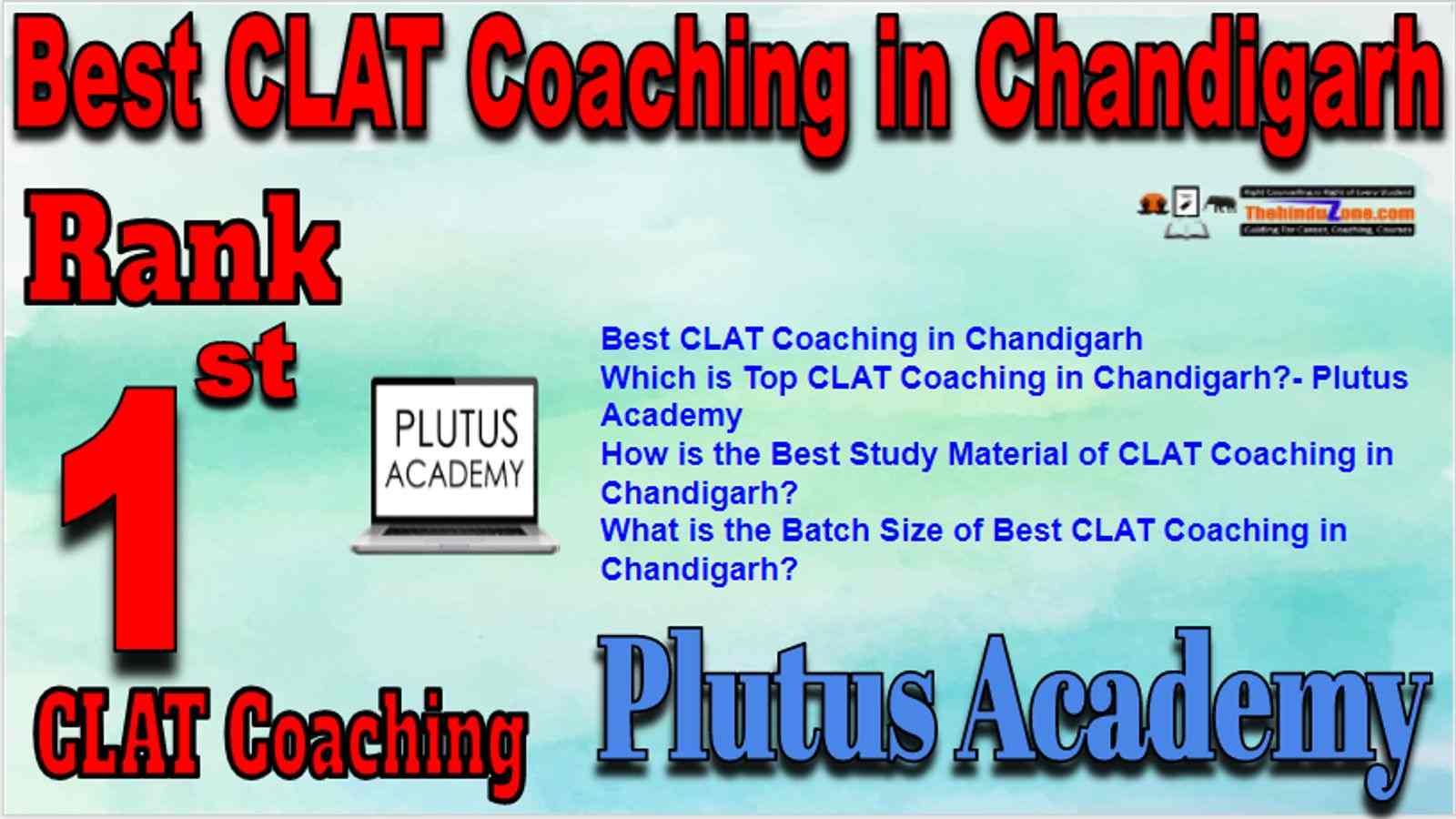 Rank 1 Best CLAT Coaching in Chandigarh