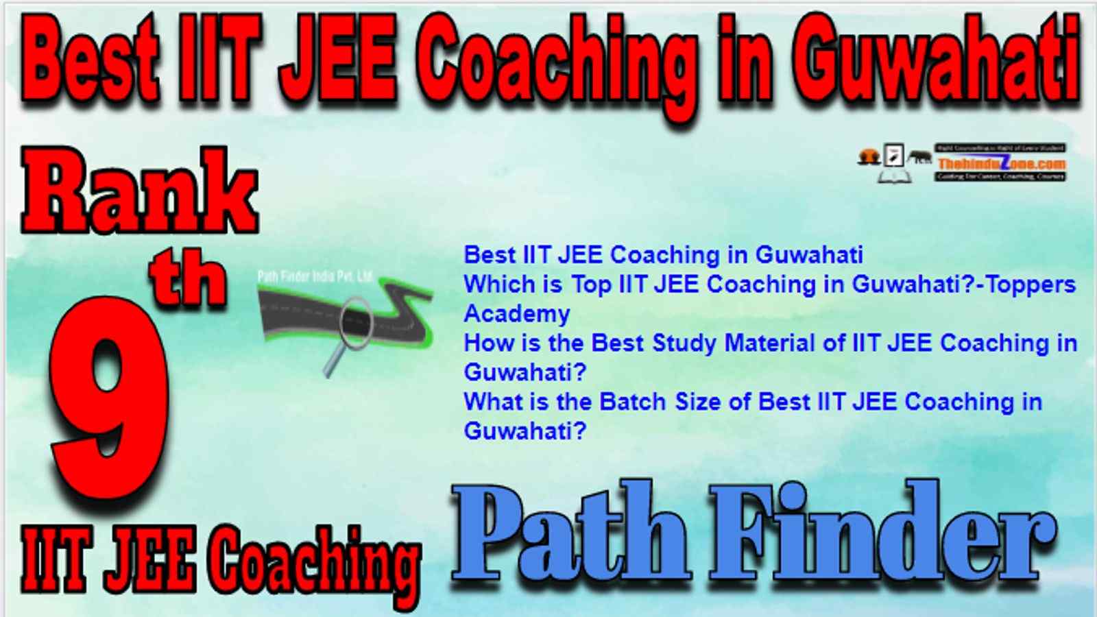 Rank 9 Best IIT JEE Coaching in Guwahati
