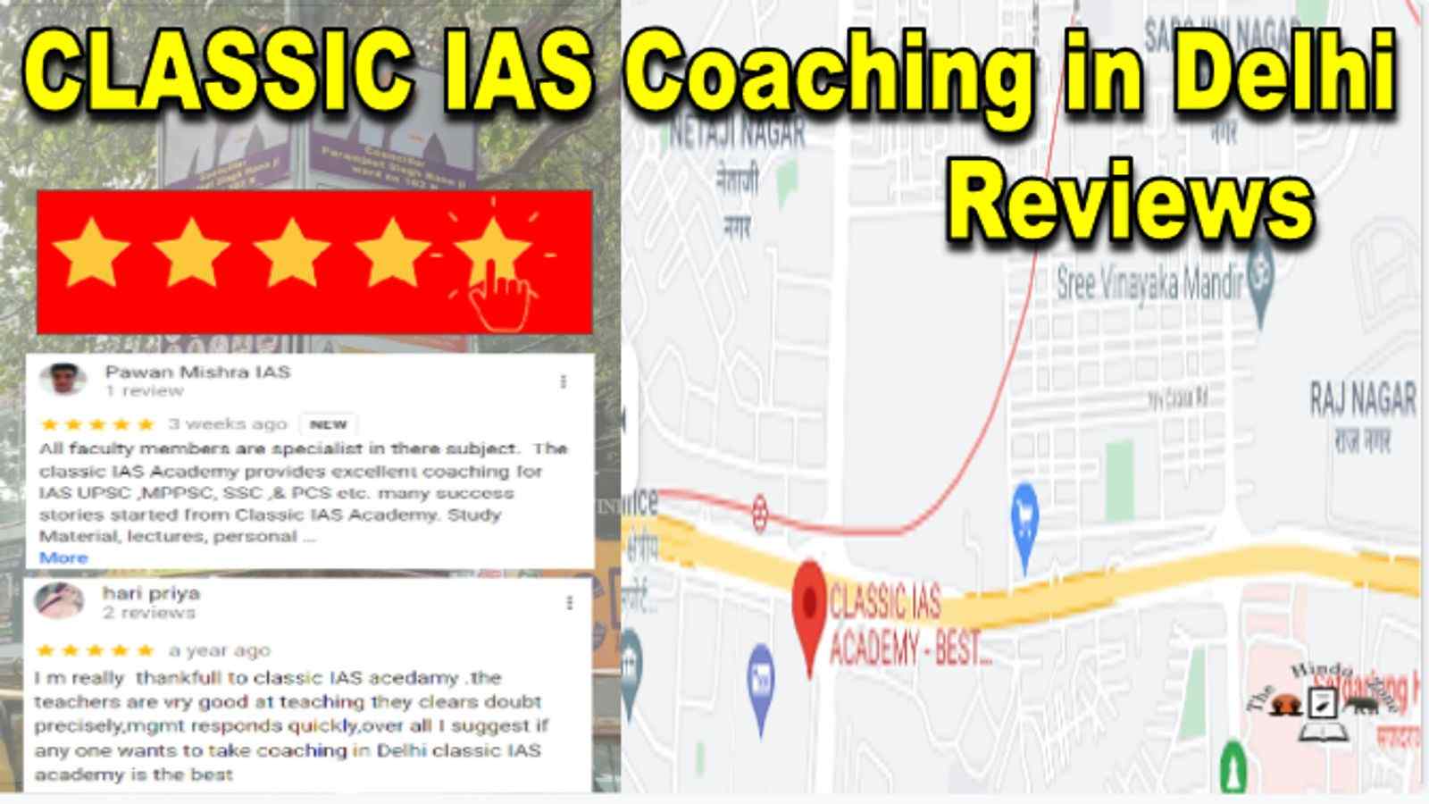 Classic IAS Coaching in Delhi Reviews