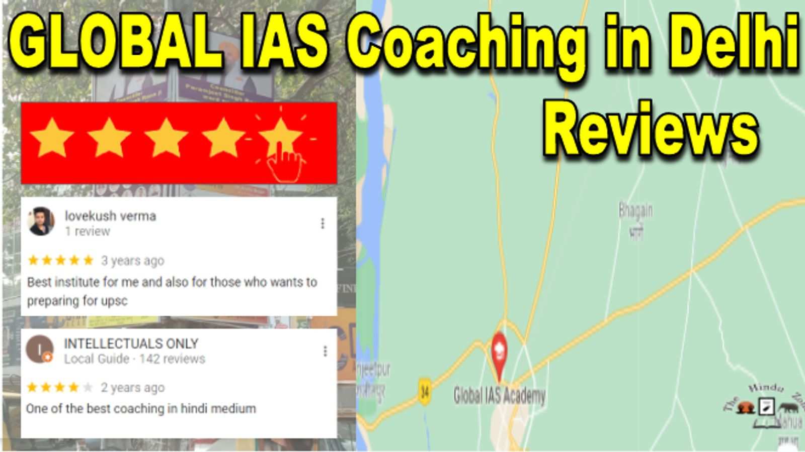 Global IAS Coaching in Delhi Reviews