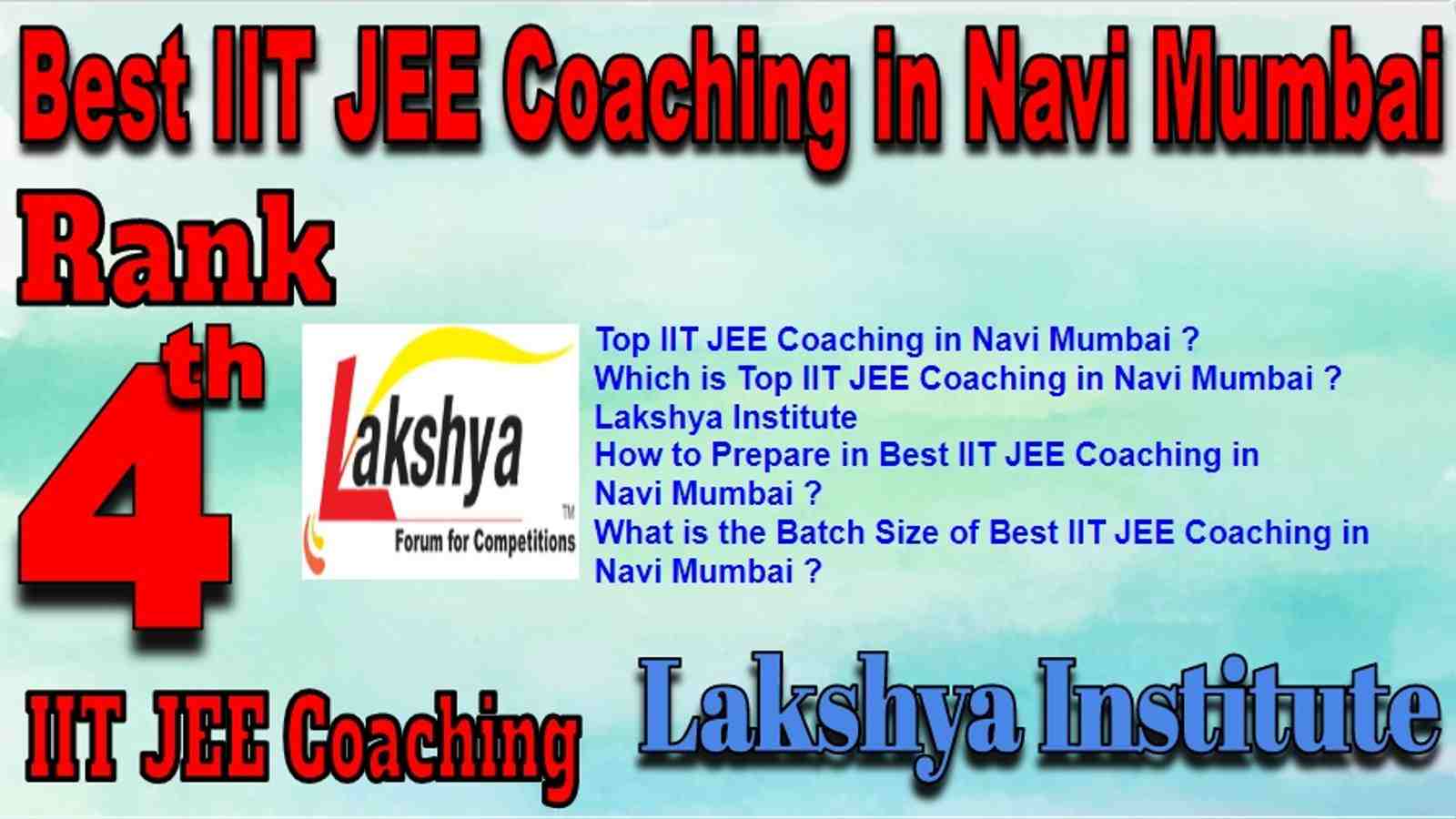 Best IIT JEE Coaching in Navi Mumbai