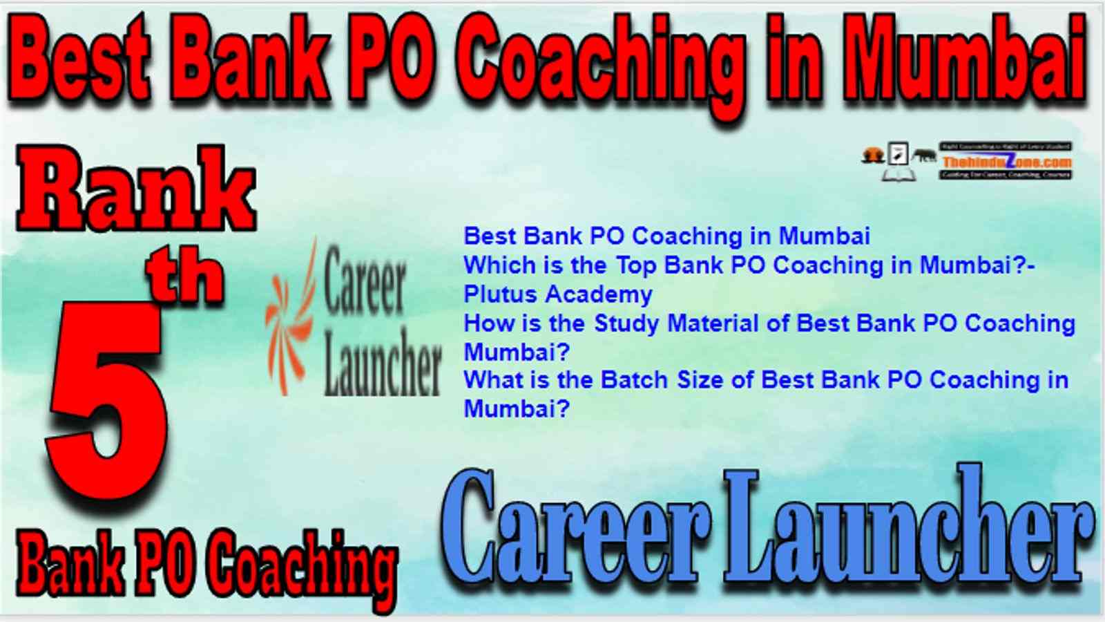 Rank 5 Best Bank PO Coaching in Mumbai