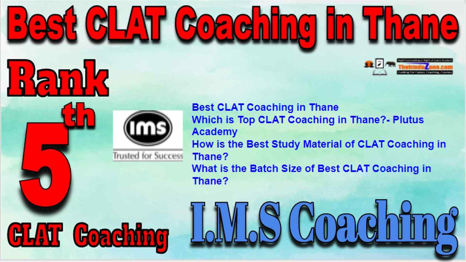 Rank 5 Best CLAT Coaching in Thane