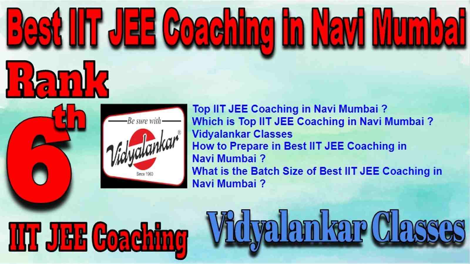 Best IIT JEE Coaching in Navi Mumbai
