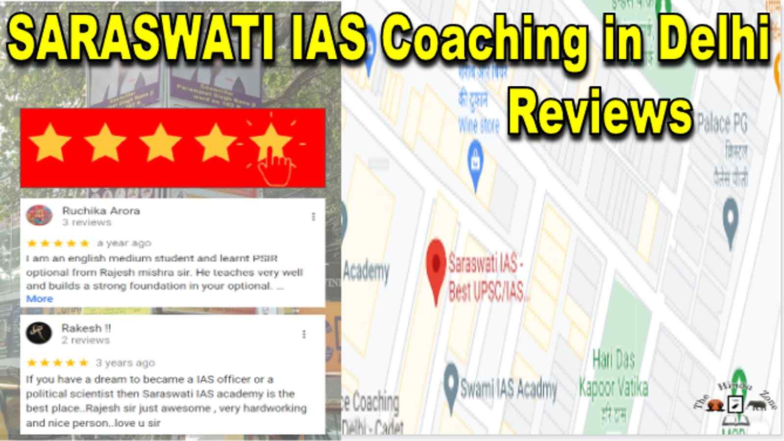Saraswati IAS Coaching in Delhi Reviews