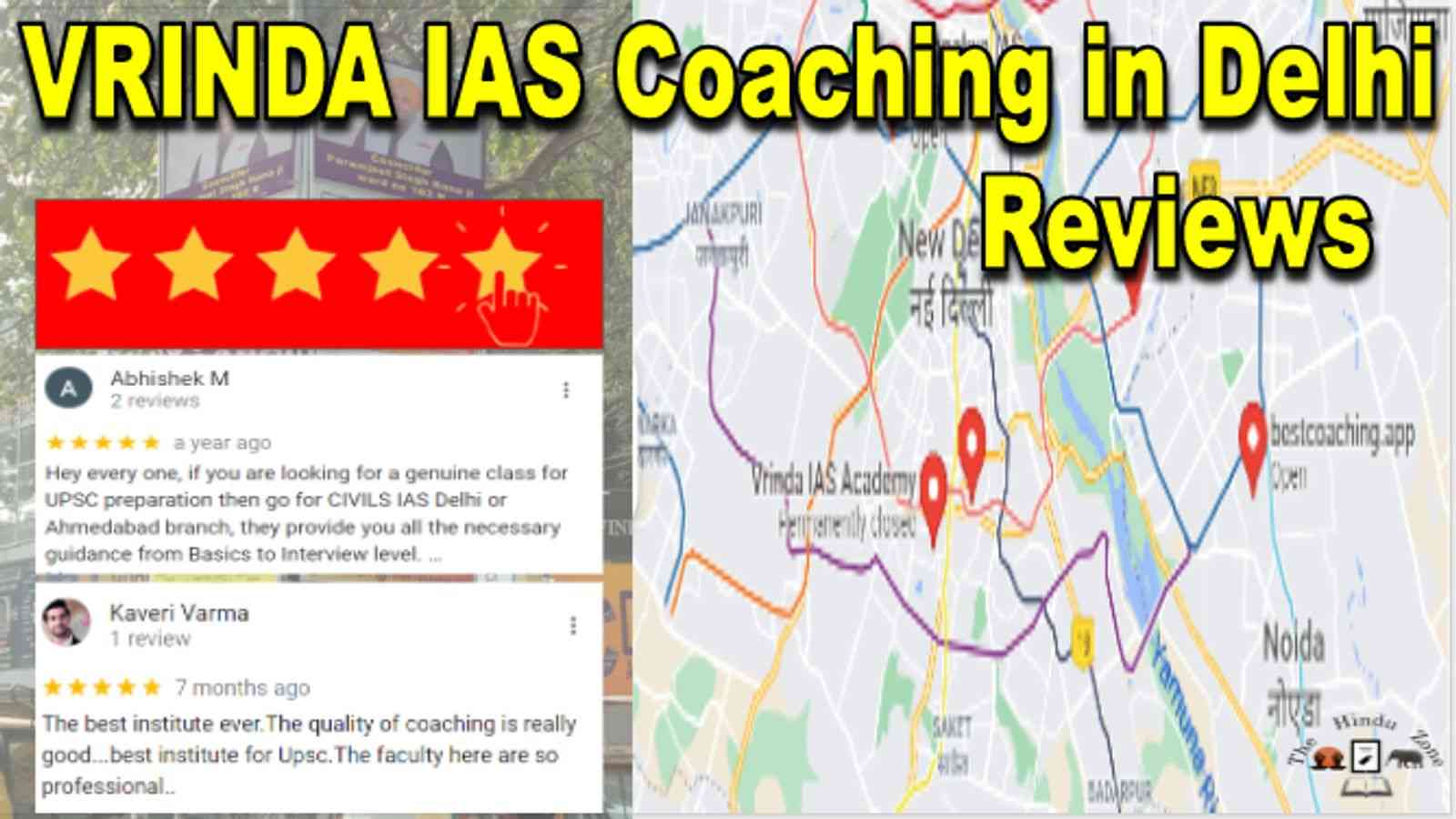 Vrinda IAS Coaching in Delhi Reviews