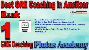 1th Top GRE Coaching in Amritsar
