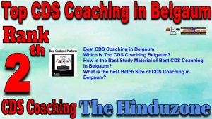 2nd Best CDS Coaching in Belgaum