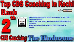 2nd Best CDS Coaching in Kochi