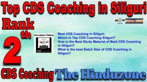 2nd Best CDS Coaching in Siliguri