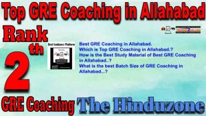 2nd Best GRE Coaching in Allahabad