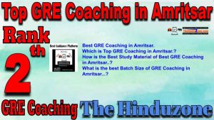 2nd Best GRE Coaching in Amritsar