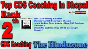 2nd Top CDS Coaching in Bhopal