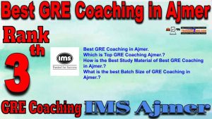 3rd Best GRE Coaching in Ajmer