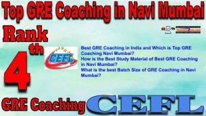 4th Best GRE Coaching in Navi Mumbai