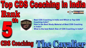 5th Top CDS Coaching in India