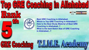 5th Top GRE Coaching in Allahabad