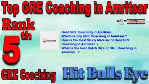5th Top GRE Coaching in Amritsar