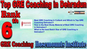6th Best GRE Coaching in Dehradun