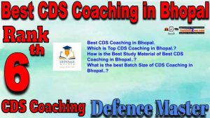 6th Top CDS Coaching in Bhopal