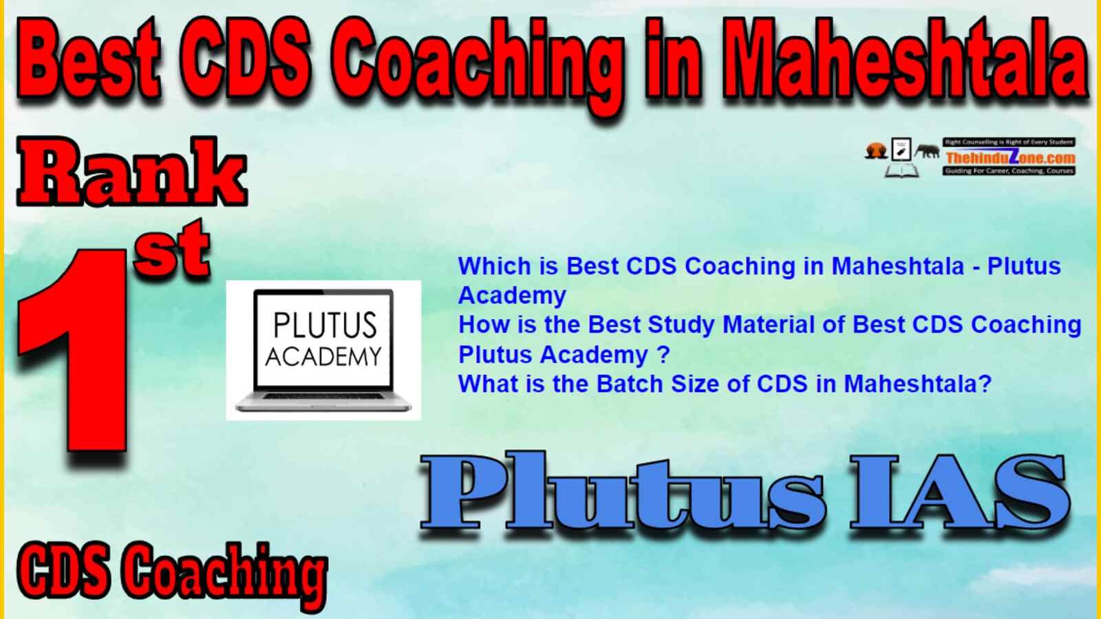 Rank 1 Best CDS Coaching In Maheshtala