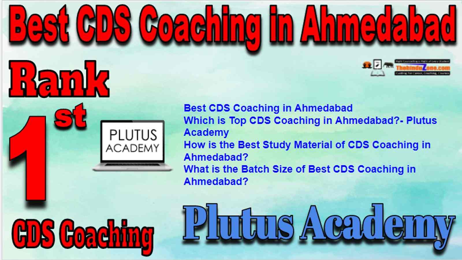 Rank 1 Best CDS Coaching in Ahmedabad