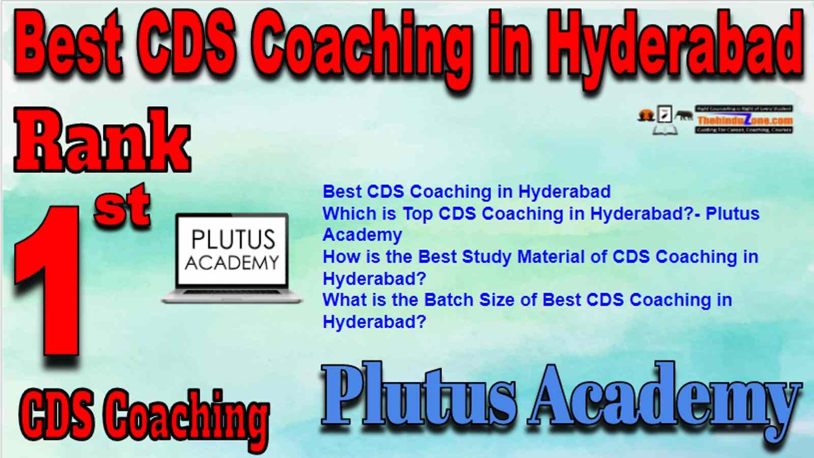 Rank 1 Best CDS Coaching in Hyderabad