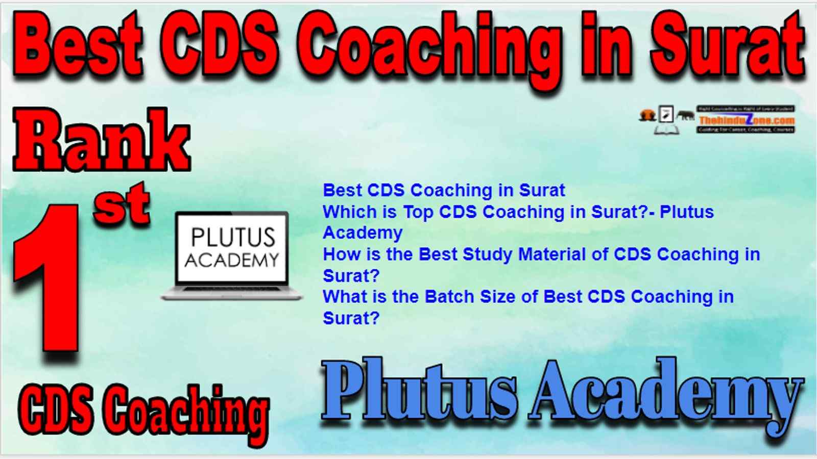 Rank 1 Best CDS Coaching in Surat