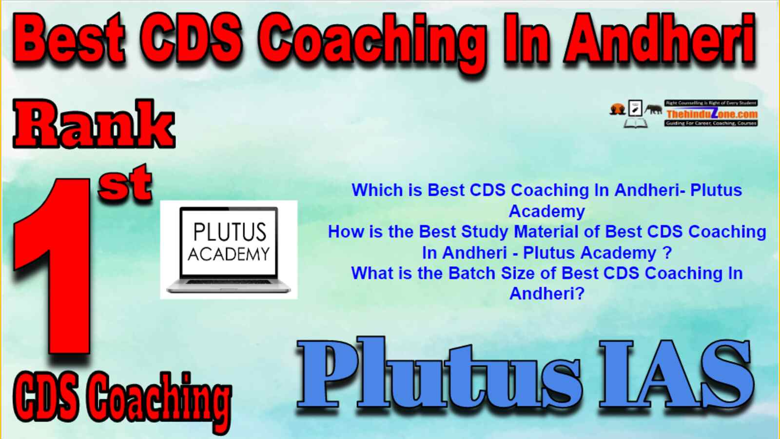 Rank 1Best CDS Coaching In Andheri