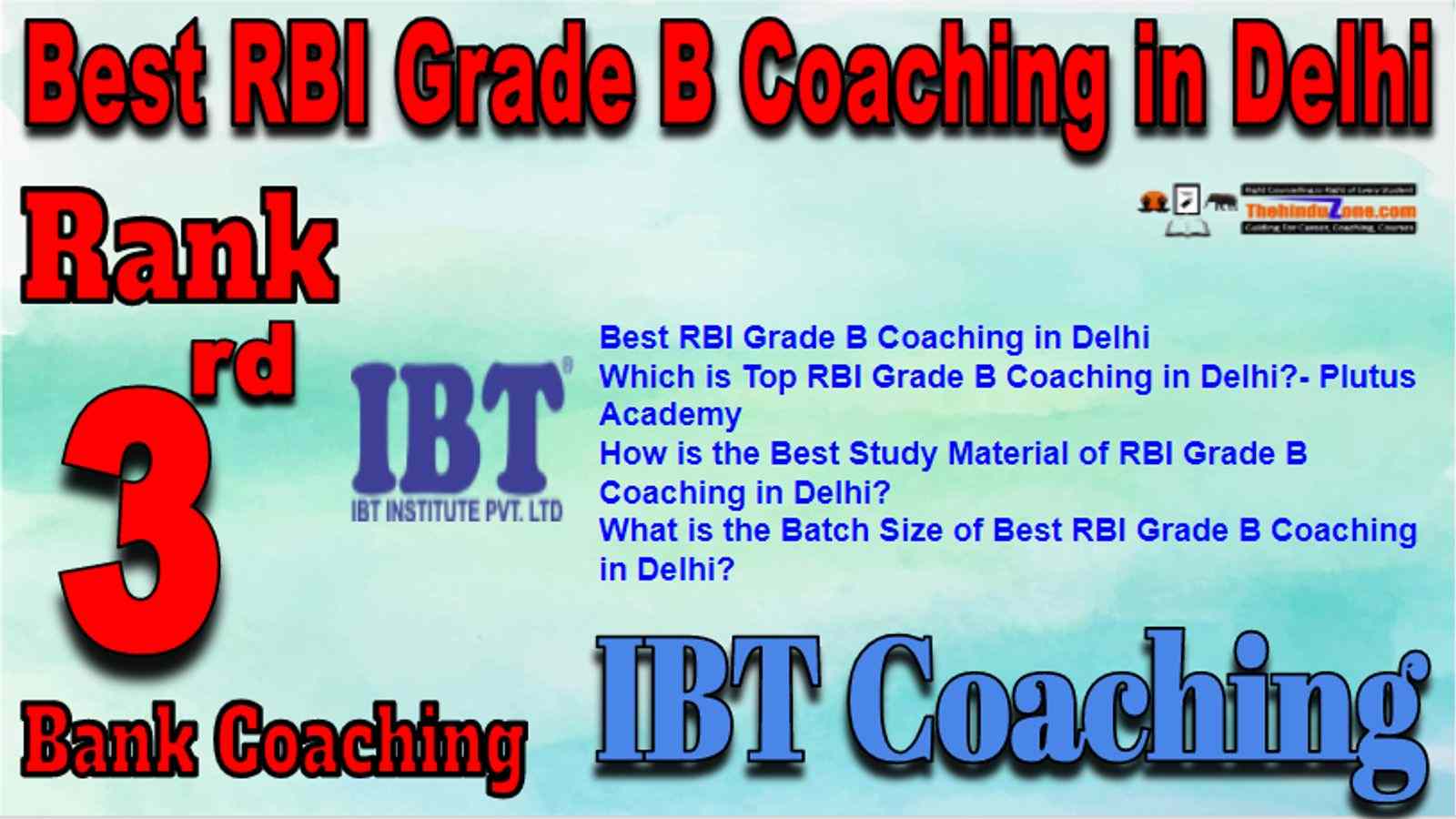 Best RBI Grade B Coaching In Delhi