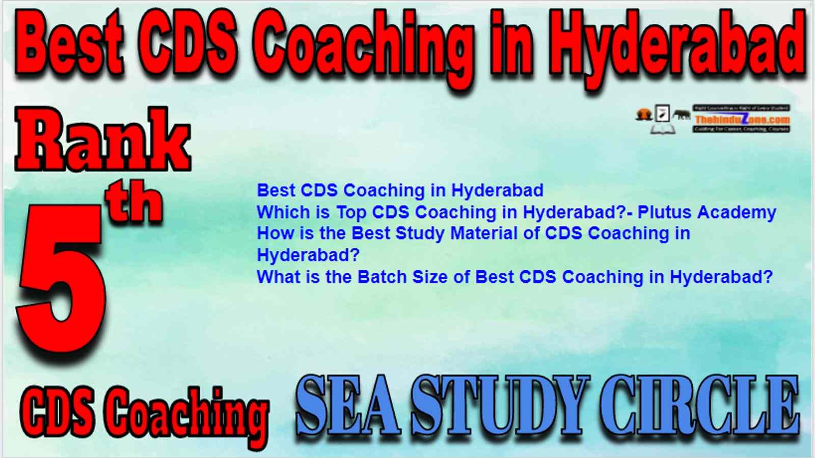 Rank 5 Best CDS Coaching in Hyderabad