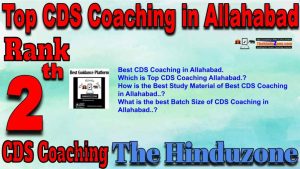 Rank2 Top CDS Coaching in Allahabad