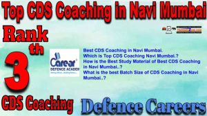 Rank3 Best CDS Coaching in Navi Mumbai